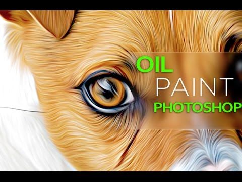 oil paint filter photoshop cs5